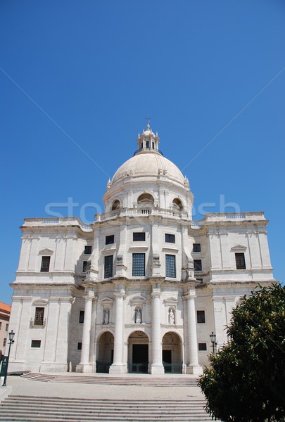 Santa Engracia church in Lisbon Stock photo © luissantos84