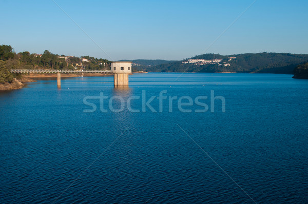 View fiume Portogallo magnifico cielo blu Foto d'archivio © luissantos84