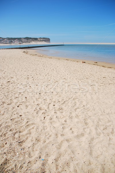 Beautiful Obidos Lagoon In Foz Do Arelho Portugal Stock Photo C Luissantos84 Stockfresh