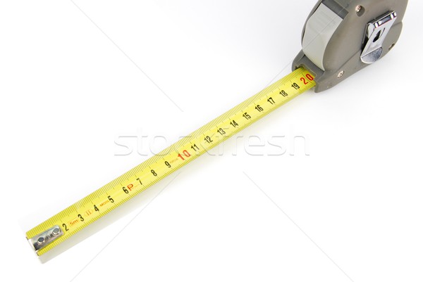 Retractable steel tape measure Stock photo © luissantos84