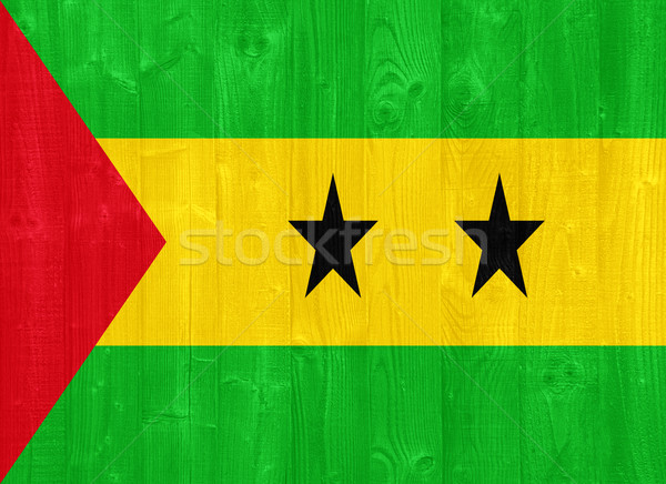 Sao Tome and Principe flag Stock photo © luissantos84