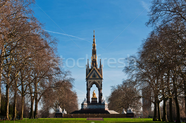 Albert Memorial in Kensington Gardens Stock photo © luissantos84