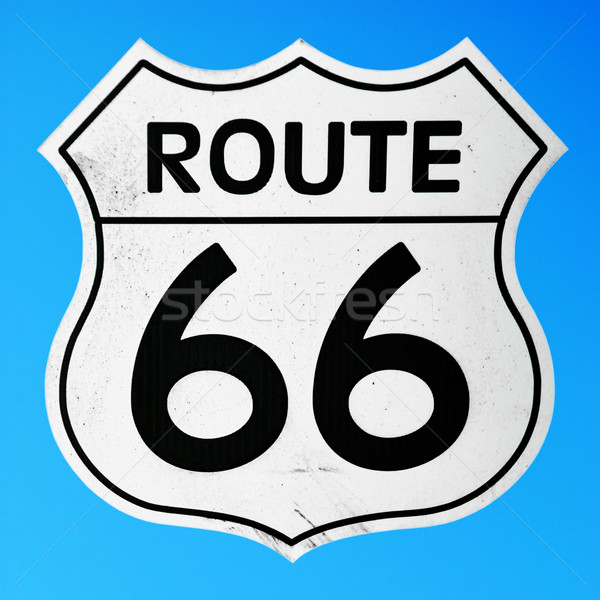 Route 66 sign Stock photo © luissantos84