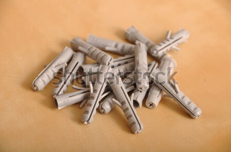 Stock photo: Plastic dowels