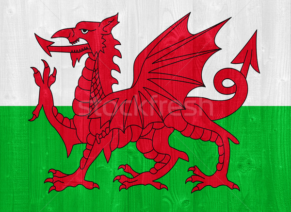 Wales flag Stock photo © luissantos84