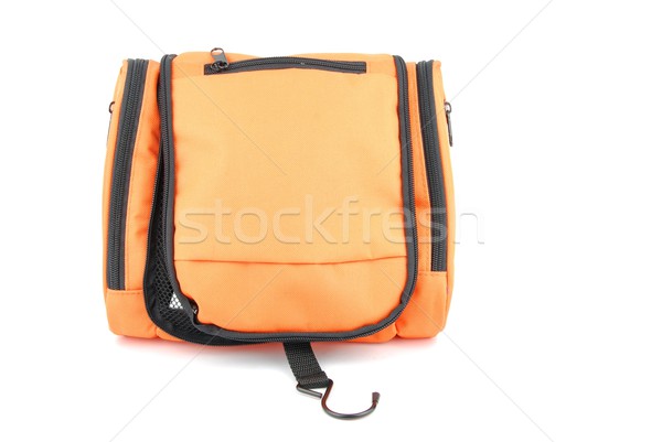 Orange toiletry bag Stock photo © luissantos84