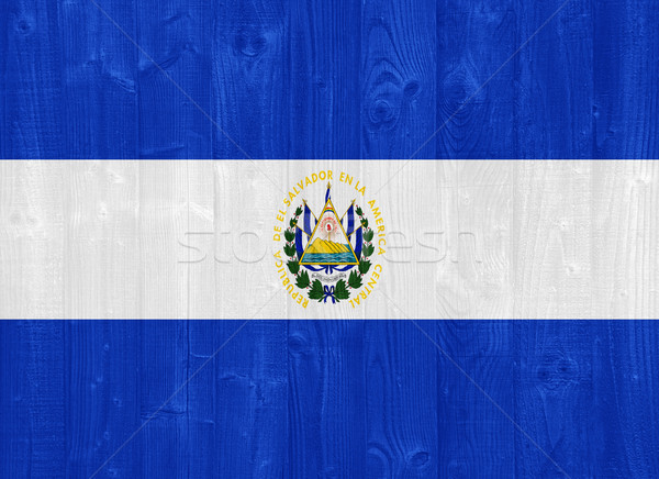 El Salvador flag Stock photo © luissantos84
