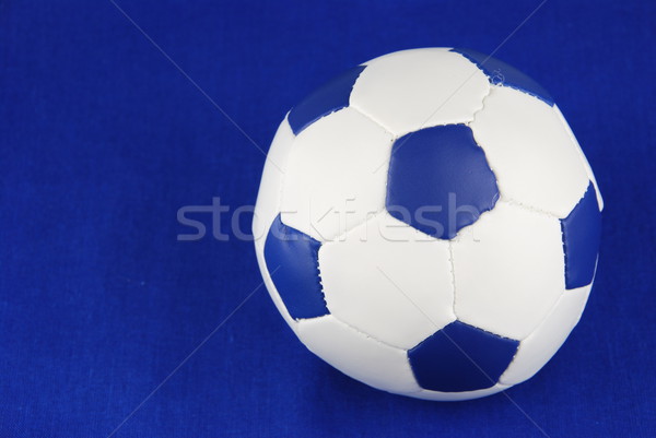 Futballabda fiatal gyerekek kék puha futball Stock fotó © luissantos84