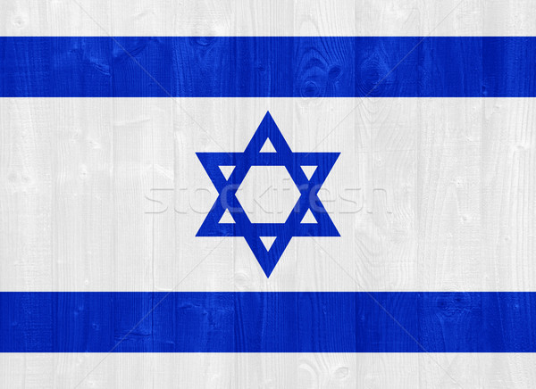 Israel flag Stock photo © luissantos84