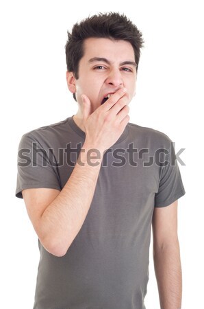 Man yawning  Stock photo © luissantos84