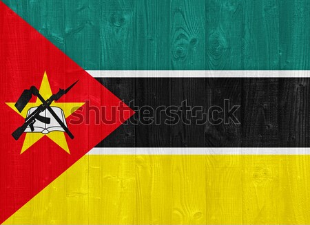Mozambique flag Stock photo © luissantos84