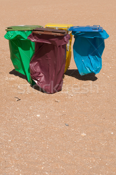 Recycle bins  Stock photo © luissantos84
