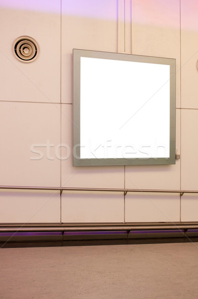 Airport billboard Stock photo © luissantos84