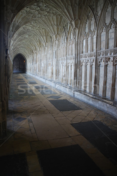 The Cloister in Gloucester Cathedral Stock photo © luissantos84