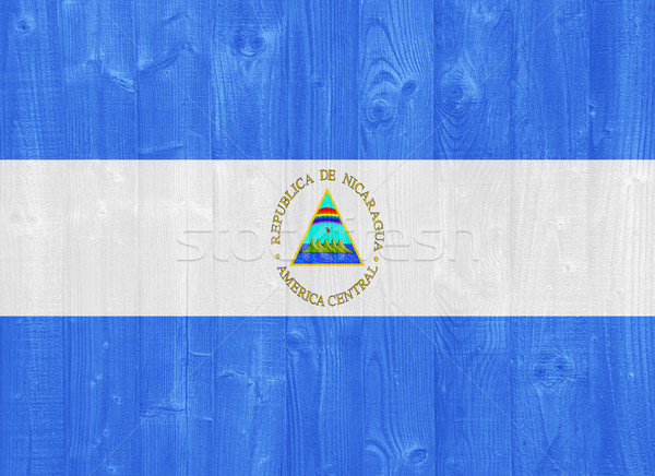 Nicaragua flag Stock photo © luissantos84