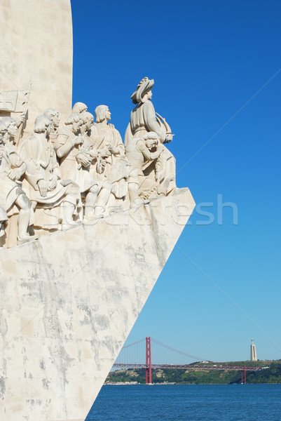 Sea Discoveries monument in Lisbon, Portugal Stock photo © luissantos84