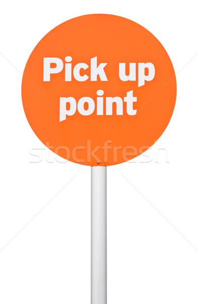 Pick up point sign Stock photo © luissantos84