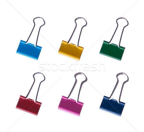 Binder clips Stock photo © luissantos84