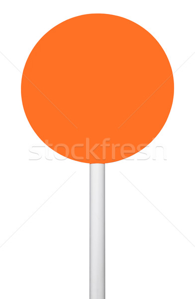 Orange sign Stock photo © luissantos84