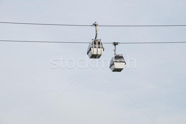 Stock photo: Modern cablecars