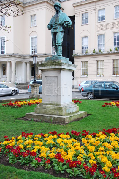 Edward Adrian Wilson statue in Cheltenham Stock photo © luissantos84