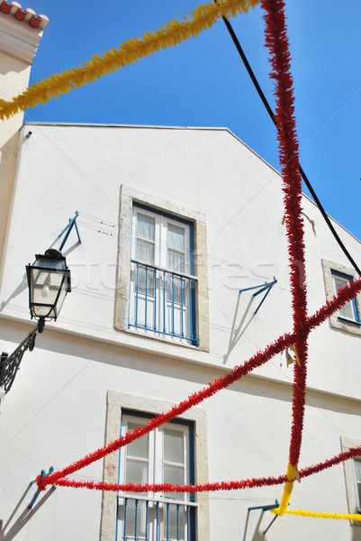 Lakoma népszerű Lisszabon Portugália fotó hagyományos Stock fotó © luissantos84