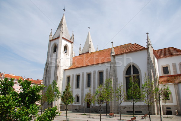 Santo Condestavel Church in Lisbon Stock photo © luissantos84