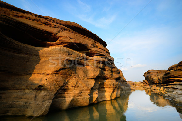 Kanyon Grand Canyon Thaiföld tájkép folyó folyam Stock fotó © lukchai