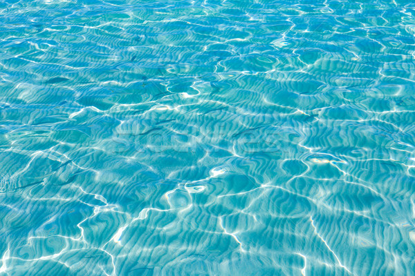 Tropischen Meer Wasser Textur Reflexionen Sommer Stock foto © lunamarina