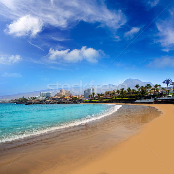 Stock photo: Las Americas Beach Adeje coast Beach in Tenerife