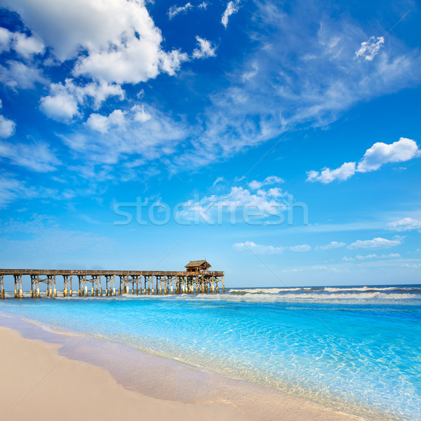 Stockfoto: Strand · pier · Florida · Orlando · water · landschap