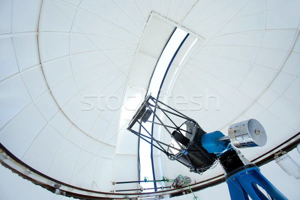 Astronomic observatory telescope in a dome Stock photo © lunamarina