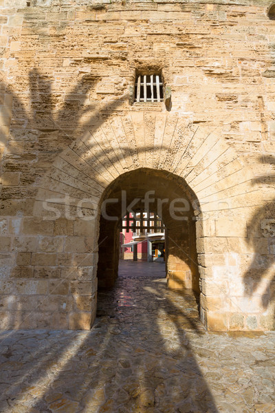 Alcudia Old Town Majorca Porta des Moll Mallorca Stock photo © lunamarina