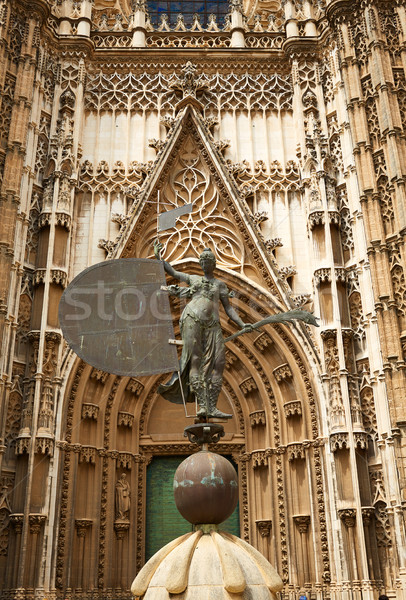 Foto d'archivio: Cattedrale · santo · porta · Spagna · chiesa · viaggio