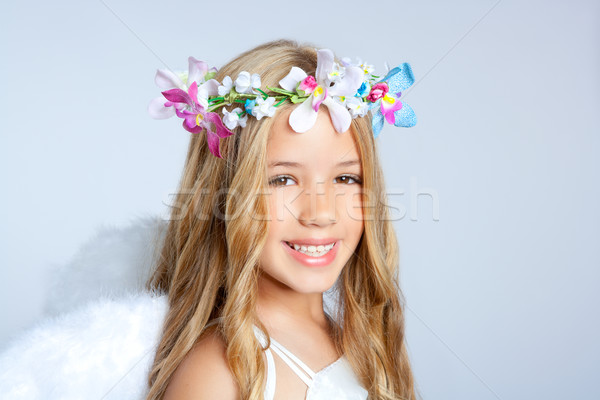商業照片: 天使 · 孩子 · 小女孩 · 肖像 · 時尚 · 白