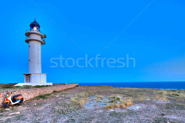 Barbaria Berberia Cape Lighthouse Formentera  Stock photo © lunamarina