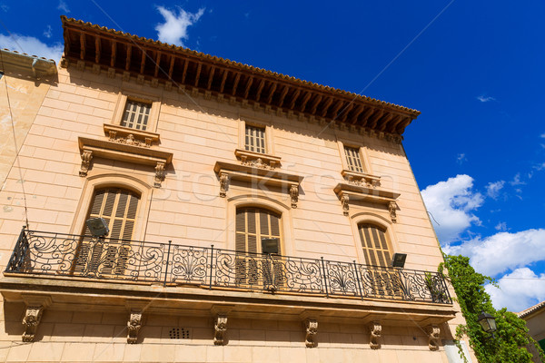 Stock photo: Alcudia Old Town in Majorca Mallorca Balearic