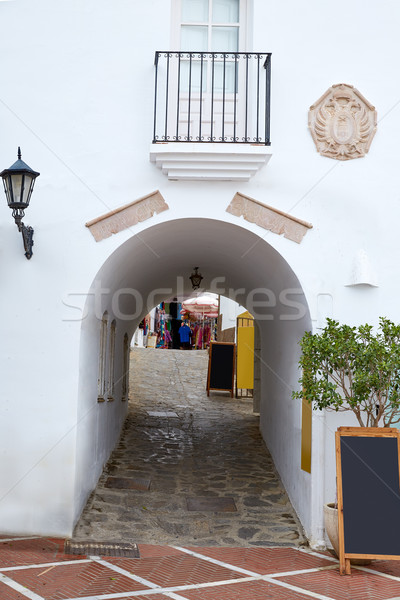 Mojacar Almeria white Mediterranean village Spain Stock photo © lunamarina