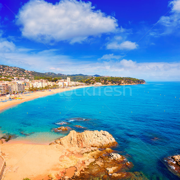 Costa Brava beach Lloret de Mar Catalonia Spain Stock photo © lunamarina