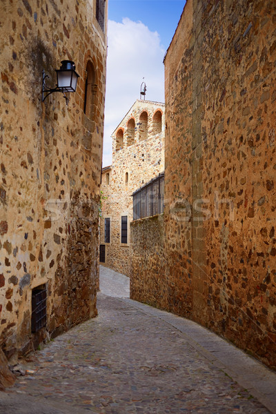 Caceres monumental city Extremadura Spain Stock photo © lunamarina