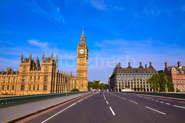 Big Ben horloge tour Londres Angleterre ville [[stock_photo]] © lunamarina