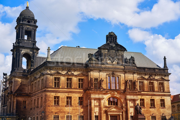здании Дрезден Германия небе город лет Сток-фото © lunamarina
