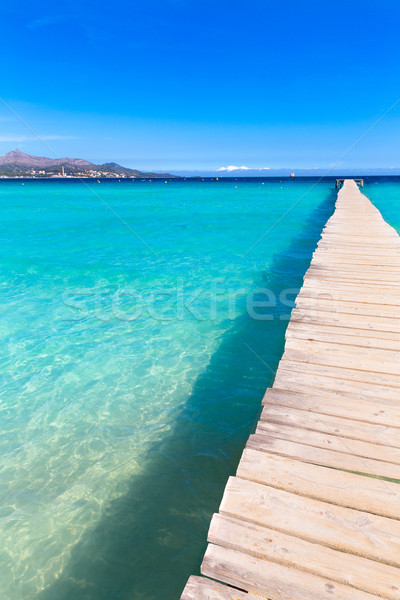 Majorca Platja de Muro beach Alcudia bay Mallorca Stock photo © lunamarina