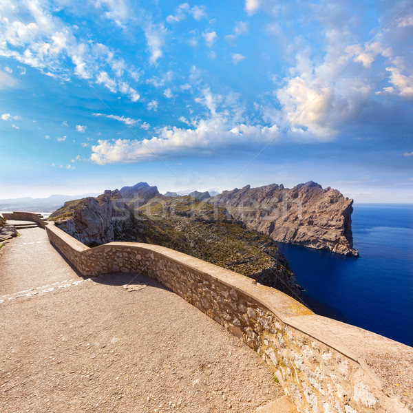 Majorca mirador Formentor Cape Mallorca island Stock photo © lunamarina