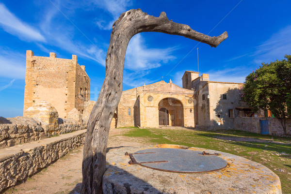 Majorca Puig de Maria PollencaSanctuary Mallorca Stock photo © lunamarina
