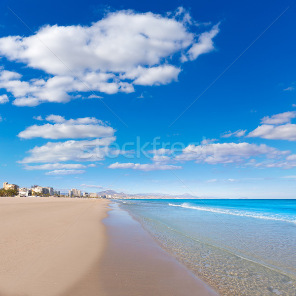 Alicante San Juan beach beautiful Mediterranean Spain  Stock photo © lunamarina