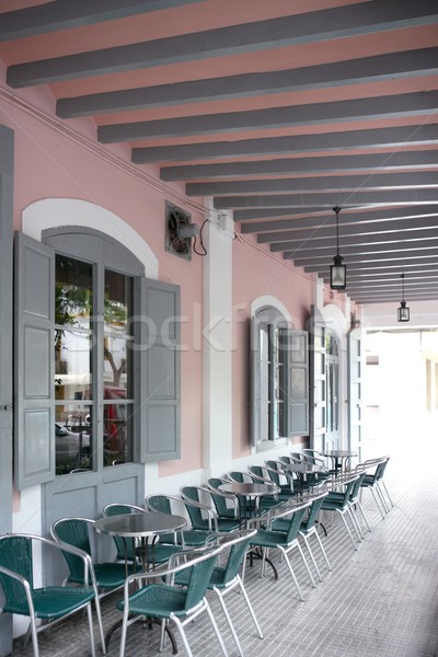 Ibiza Mediterranean island architecture houses Stock photo © lunamarina