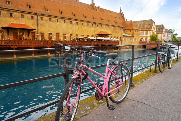 Foto d'archivio: Città · fiume · Francia · cielo · strada · bike