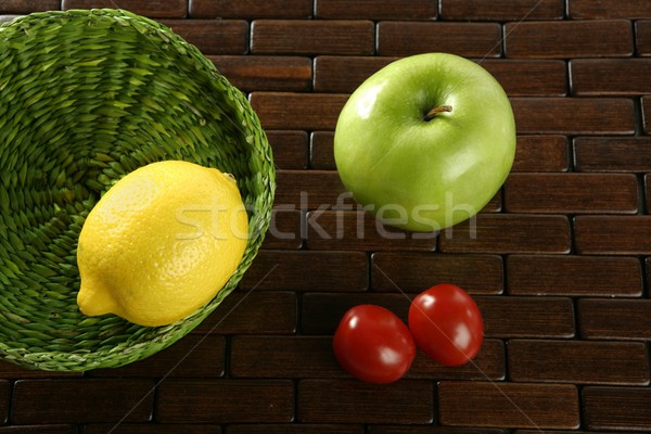 Varied fruits and vegetables Stock photo © lunamarina