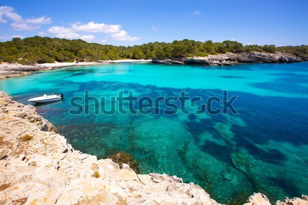 Stock fotó: Mediterrán · türkiz · égbolt · víz · nap · tenger